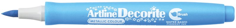 Artline Decorite Pensel metallic blå