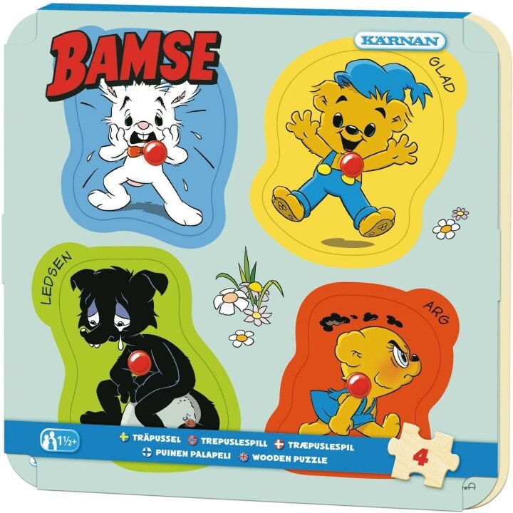 Kärnan Knoppussel Bamse 4 bitar