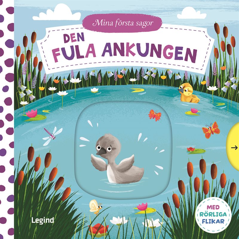 Den fula ankungen - med rörliga flikar