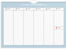 Väggkalender 24/25 Veckoplan
