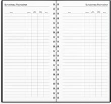 Kalender 24/25 Stora Studieåret Basic svart plast